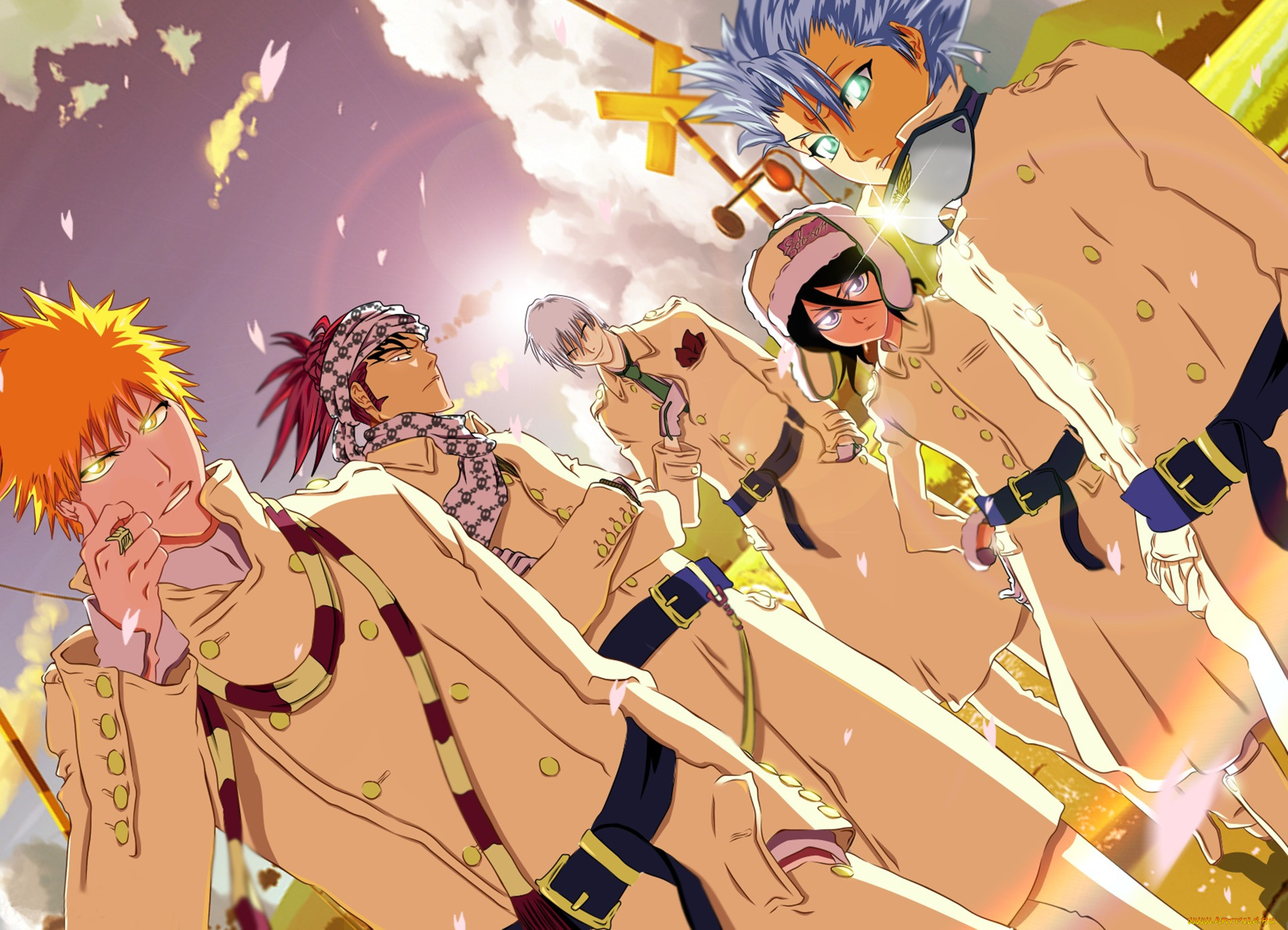 , bleach, rukia, kuchiki, toshiro, hitsugaya, ichigo, kurosaki, shinigami, gin, ichimaru, anime, renji, abarai